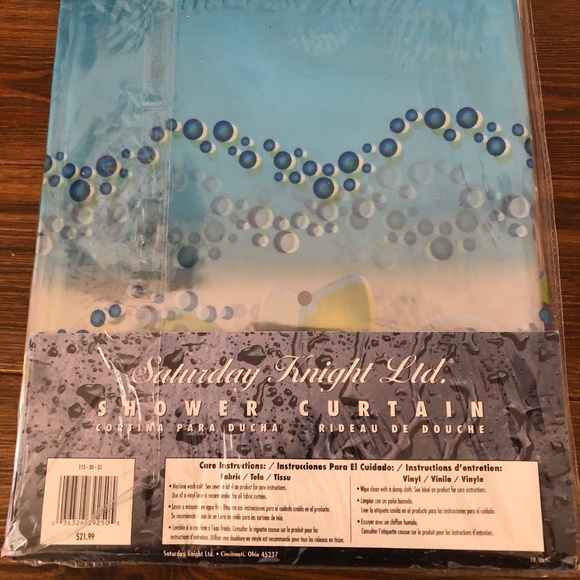 NEW Kids Turtle Time Shower Curtain - Picture 3 of 3